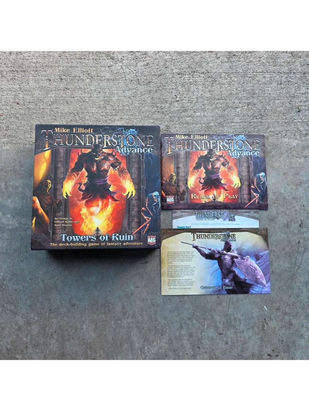 Thunderstone board game w/ 3 expansion (ToR, CoB, and HoD)